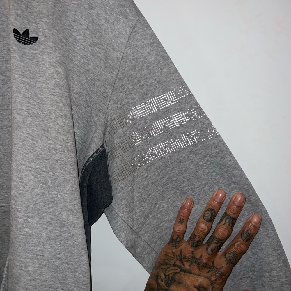 Adidas Gray Men's Sweater pullover xxl - Picture 3 of 7